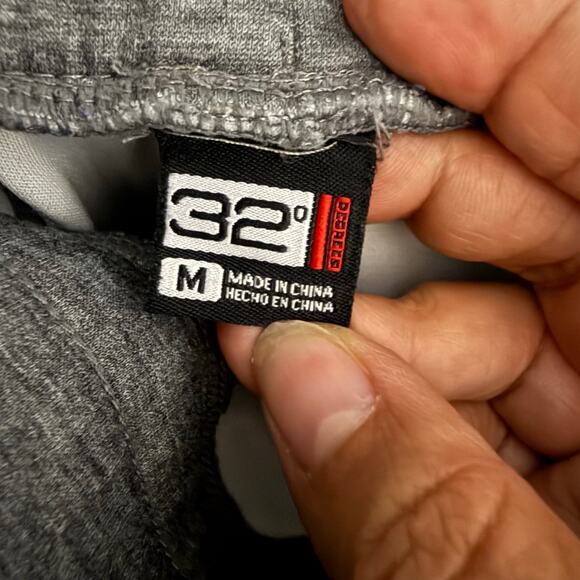 32 degrees grey sweatpants size M - Picture 4 of 6